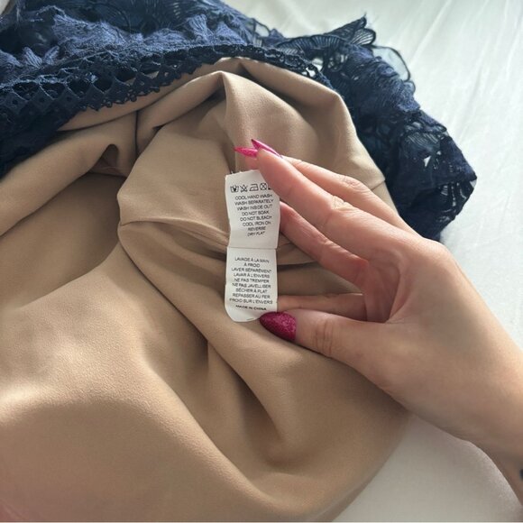 Self-Portrait Amaryllis Sheer Column Dress - Picture 9 of 12